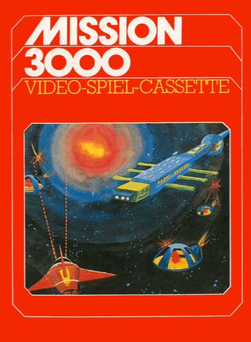 Mission 3000 A.D. box art for Atari 2600